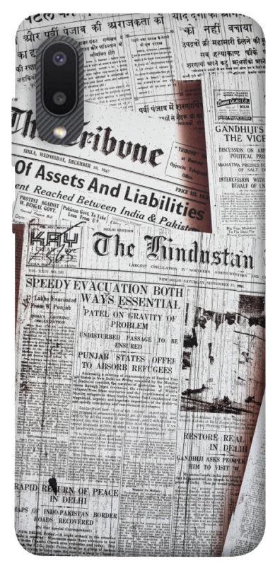 Чехол на Samsung Galaxy A02 Газеты фото 1 из 1