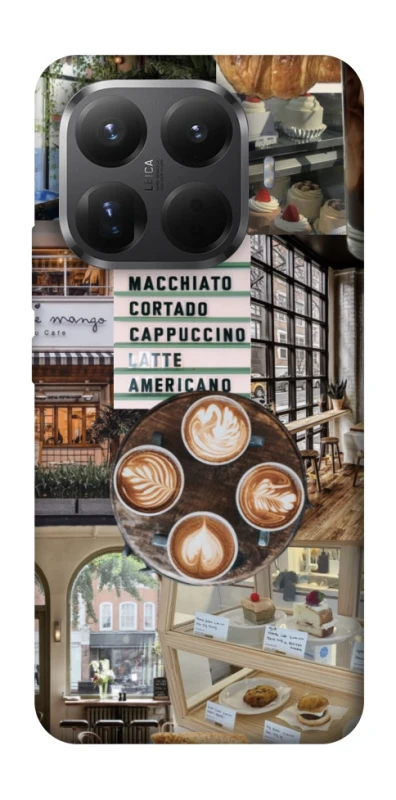 Чохол на Xiaomi 15T Pro Coffee collage ver.5 фото 1 з 1