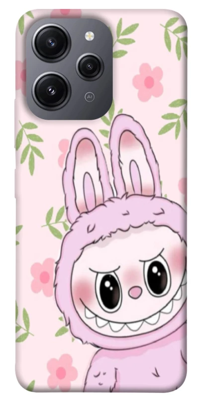 Чохол на Xiaomi Redmi 12 Blossom Pink Labubu фото 1 з 1