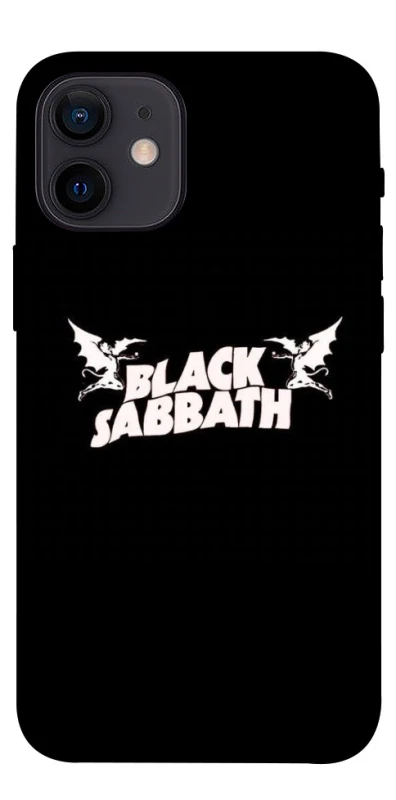 Чехол на Apple iPhone 12 mini (5.4") Black Sabbath logo ver.2 фото 1 из 1
