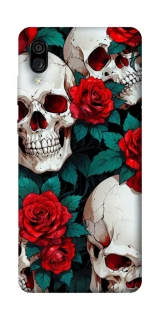 Чохол на ZTE Blade A5 (2020) skull and rose фото 1 з 1