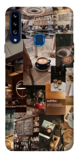 Чохол на Samsung Galaxy A20s Coffee collage ver.2 фото 1 з 1