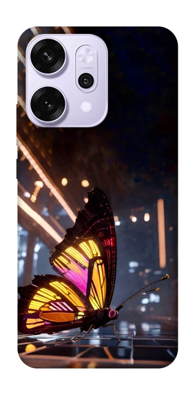 Чохол на Oppo Reno 14 Pro Cyber butterfly фото 1 з 1