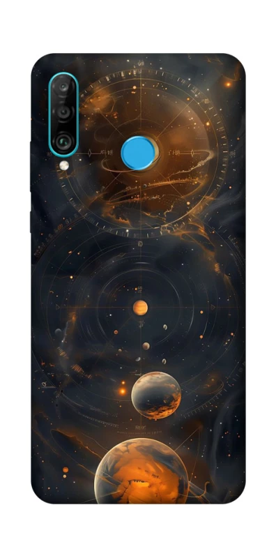 Чехол на Huawei P30 lite Солнечная система фото 1 из 1