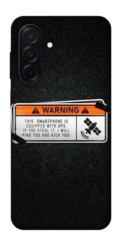 Чохол на Samsung Galaxy A26 5G Warning фото 1 з 1