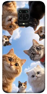 Чехол на Xiaomi Redmi Note 9s / Note 9 Pro / Note 9 Pro Max Cats фото 1 из 1