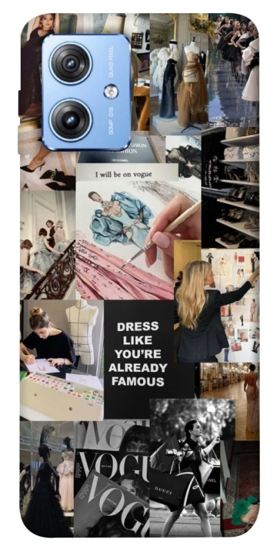 Чехол на Motorola Moto G84 Fashion collage ver.11 фото 1 из 1
