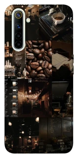 Чехол на Realme 6 Coffee collage ver.1 фото 1 из 1