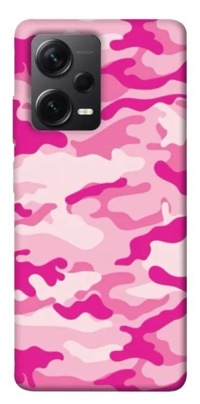 Чохол на Xiaomi Redmi Note 12 Pro 5G camouflage pink фото 1 з 1
