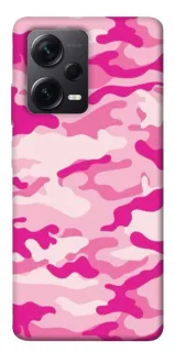 Чехол на Xiaomi Redmi Note 12 Pro 5G camouflage pink фото 1 из 1