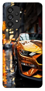 Чохол на Samsung Galaxy A53 5G Golden sports car фото 1 з 1