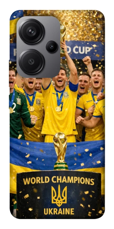 Чехол на Xiaomi Redmi Note 13 Pro+ UA-Football ver.5 фото 1 из 1