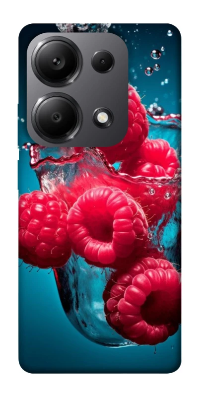 Чохол на Xiaomi Redmi Note 13 Pro 4G Малинка у воді фото 1 з 1