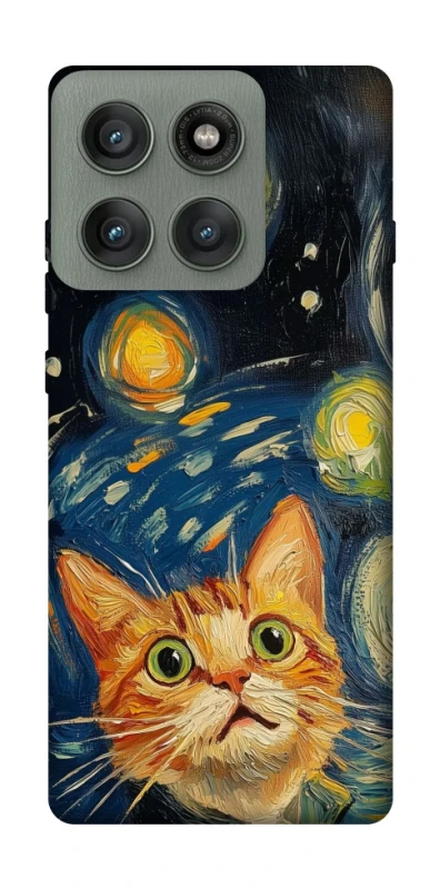 Чехол на Motorola Edge 60 Pro paint cat фото 1 из 1