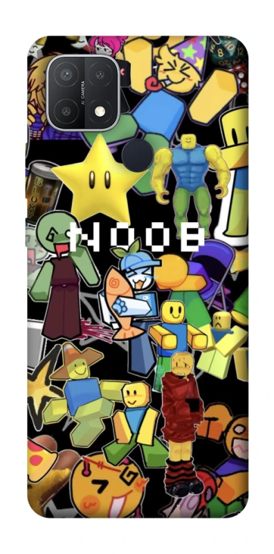 Чехол на Oppo A15s / A15 Roblox Noob фото 1 из 1