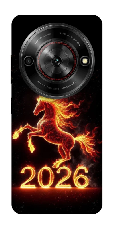 Чохол на ZTE Nubia Focus Red Fire Horse ver.1 фото 1 з 1