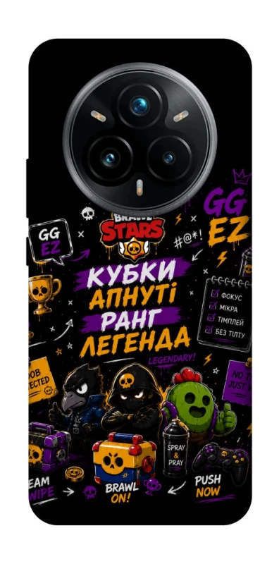 Чехол на Realme 14 Pro Brawl Stars collage фото 1 из 1