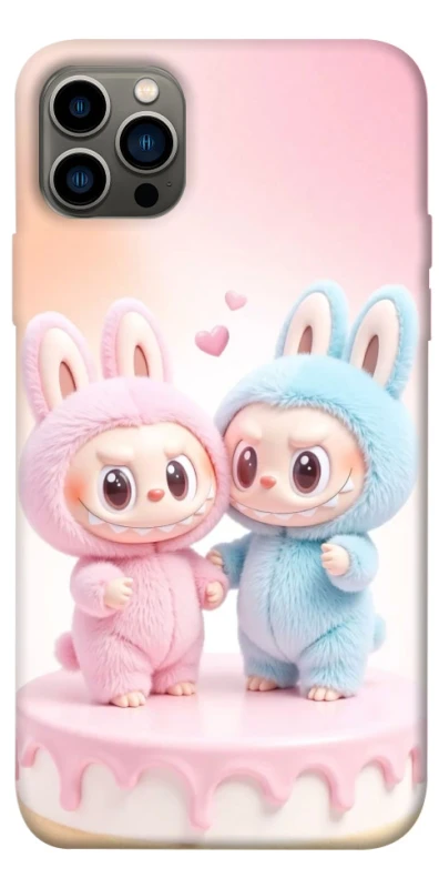 Чехол на Apple iPhone 12 Pro (6.1") Labubu Twins фото 1 из 1