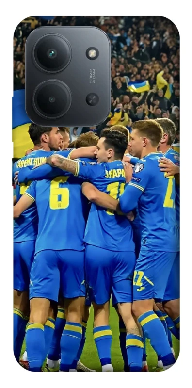 Чехол на Xiaomi Redmi 15C (EU) Сборная Украины v3 фото 1 из 1