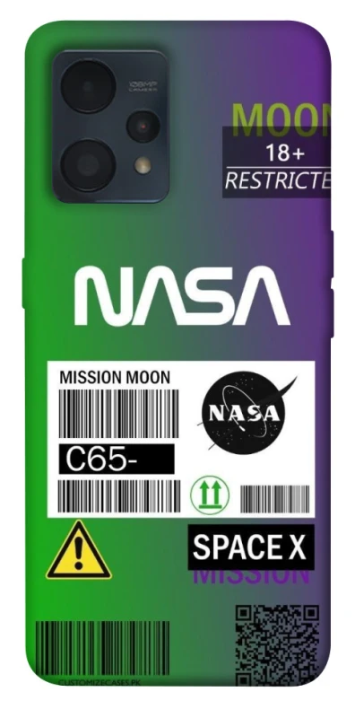 Чехол на Realme 9 4G / 9 Pro+ NASA ver.2 фото 1 из 1