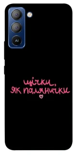 Чехол на TECNO Pop 5 LTE Щічки, як палянички фото 1 из 1