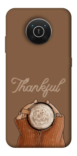 Чохол на Nokia X10 / X20 Thankful coffee фото 1 з 1