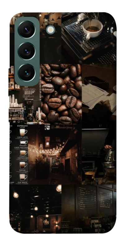 Чохол на Samsung Galaxy S22 Coffee collage ver.1 фото 1 з 1