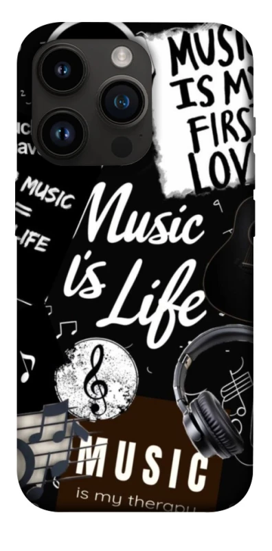 Чохол на Apple iPhone 14 Pro (6.1") Music is Life фото 1 з 1