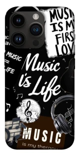 Чехол на Apple iPhone 14 Pro (6.1") Music is Life фото 1 из 1