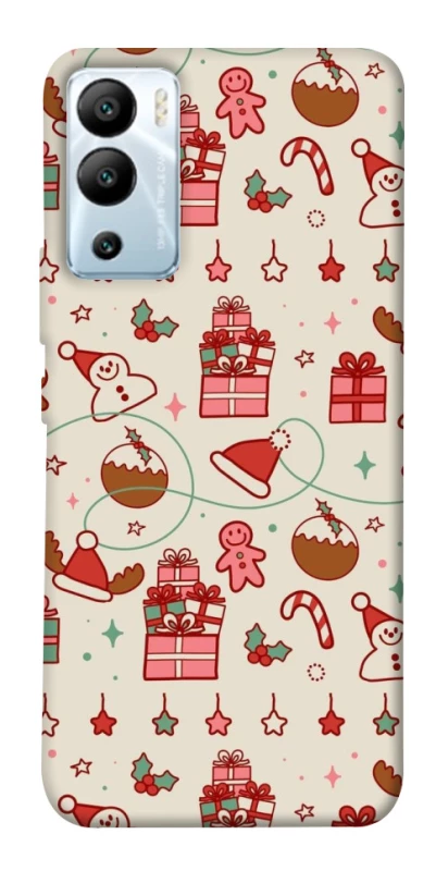 Чохол на Infinix Hot 12i Новорічний v14 фото 1 з 1