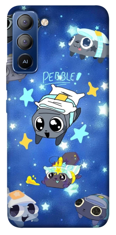 Чехол на TECNO Pop 5 LTE Pebble kitten stars фото 1 из 1