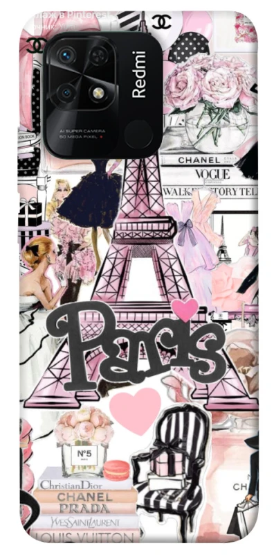 Чохол на Xiaomi Redmi 10C Fashion collage ver.8 фото 1 з 1