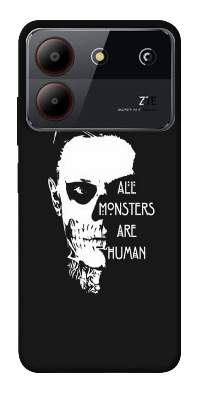 Чохол на ZTE Blade A54 4G All Monsters are Human фото 1 з 1
