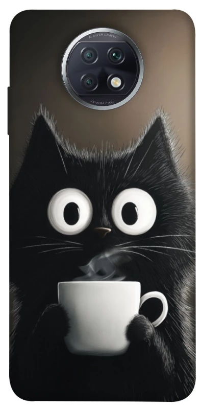 Чехол на Xiaomi Redmi Note 9 5G / Note 9T morning cat фото 1 из 1