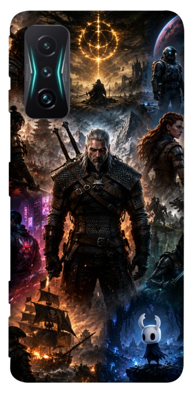 Чехол на Xiaomi Redmi K50 Gaming My Games ver.2 фото 1 из 1