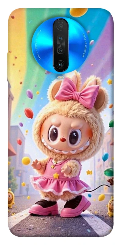 Чохол на Xiaomi Redmi K30 Labubu rainbow фото 1 з 1