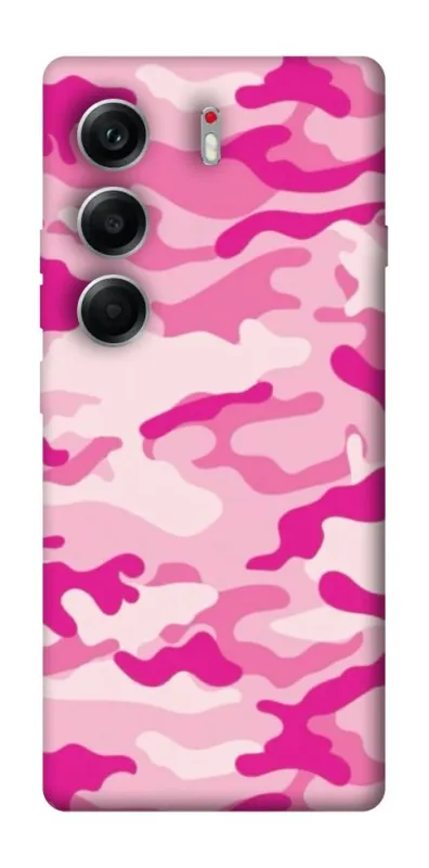 Чохол на Tecno Camon 40 camouflage pink фото 1 з 1