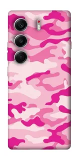 Чехол на Tecno Camon 40 camouflage pink фото 1 из 1