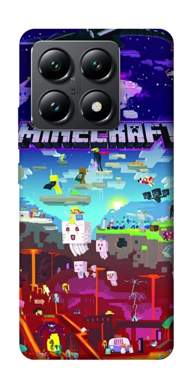 Чохол на Xiaomi 14T Minecraft world фото 1 з 1