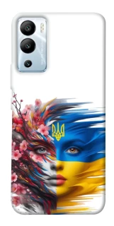Чохол на Infinix Hot 12i Flowering Ukraine фото 1 з 1