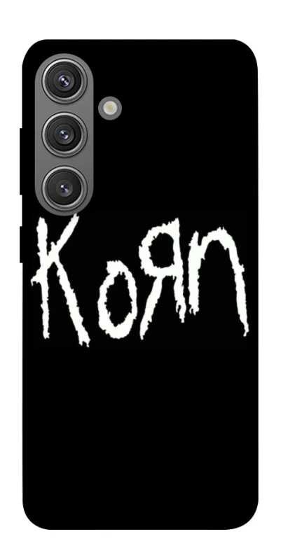 Чохол на Samsung Galaxy S24 FE Korn logo фото 1 Чохол на Samsung Galaxy S24 FE Korn logo фото 1 з 1