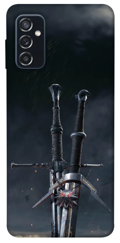 Чохол на Samsung Galaxy M52 Мечі Ведьмака фото 1 з 1