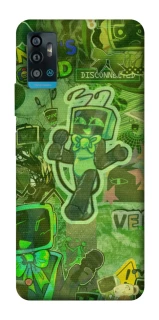 Чехол на ZTE Blade A71 Dandysworld tv green theme фото 1 из 1