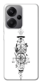 Чехол на Xiaomi Redmi Note 13 Pro+ Tattoo ver.7 фото 1 из 1