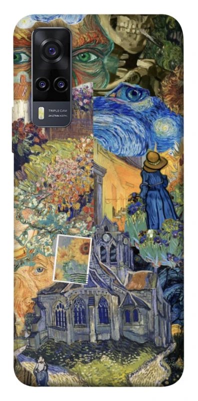 Чохол на Vivo Y31 Van Gogh collage фото 1 з 1