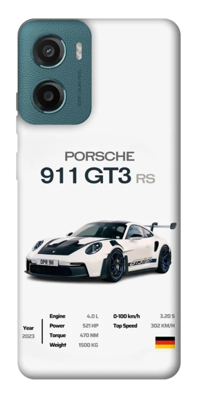Чохол на Motorola Moto G06 Porsche 911 GT3 фото 1 з 1