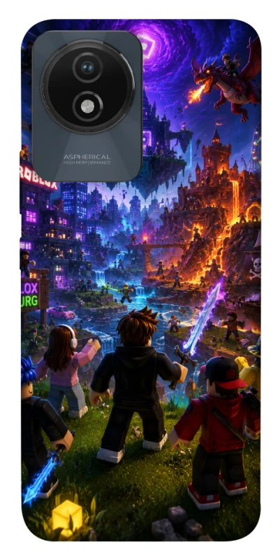 Чохол на Vivo Y02 Roblox aesthetics ver.12 фото 1 з 1