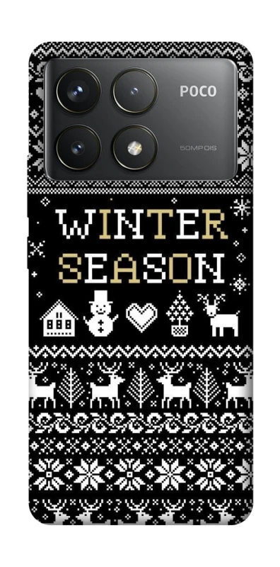 Чохол на Xiaomi Poco F6 Pro Christmas jumper ver.1 фото 1 з 1