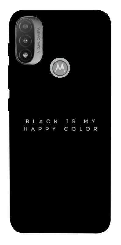 Чохол на Motorola Moto E20 Black color фото 1 з 1