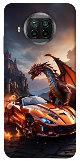 Чехол на Xiaomi Mi 10T Lite / Redmi Note 9 Pro 5G Сar and dragon фото 1 из 1